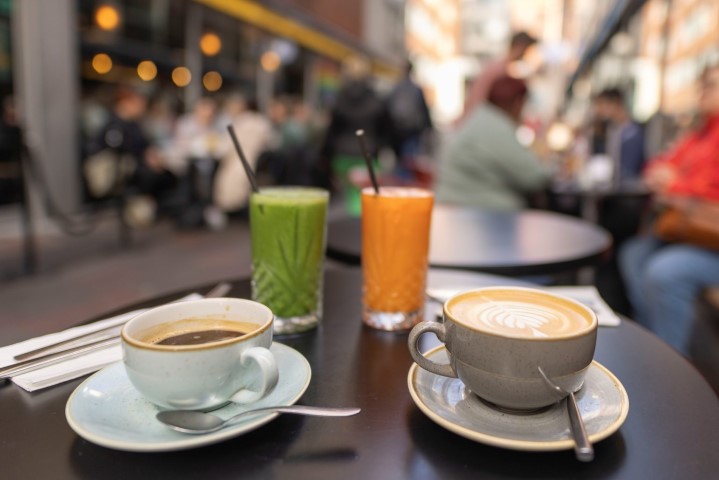 Coffee from 3fe and fresh-juices from the juicery Jay Kays Cafe