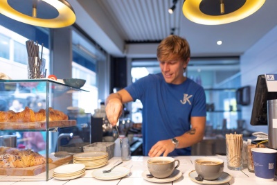 3fe coffee served at Jay Kays cafe